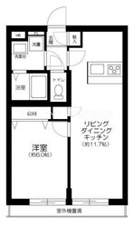 Ｌａｃｈａｒｉｔｅ大岡山の物件間取画像